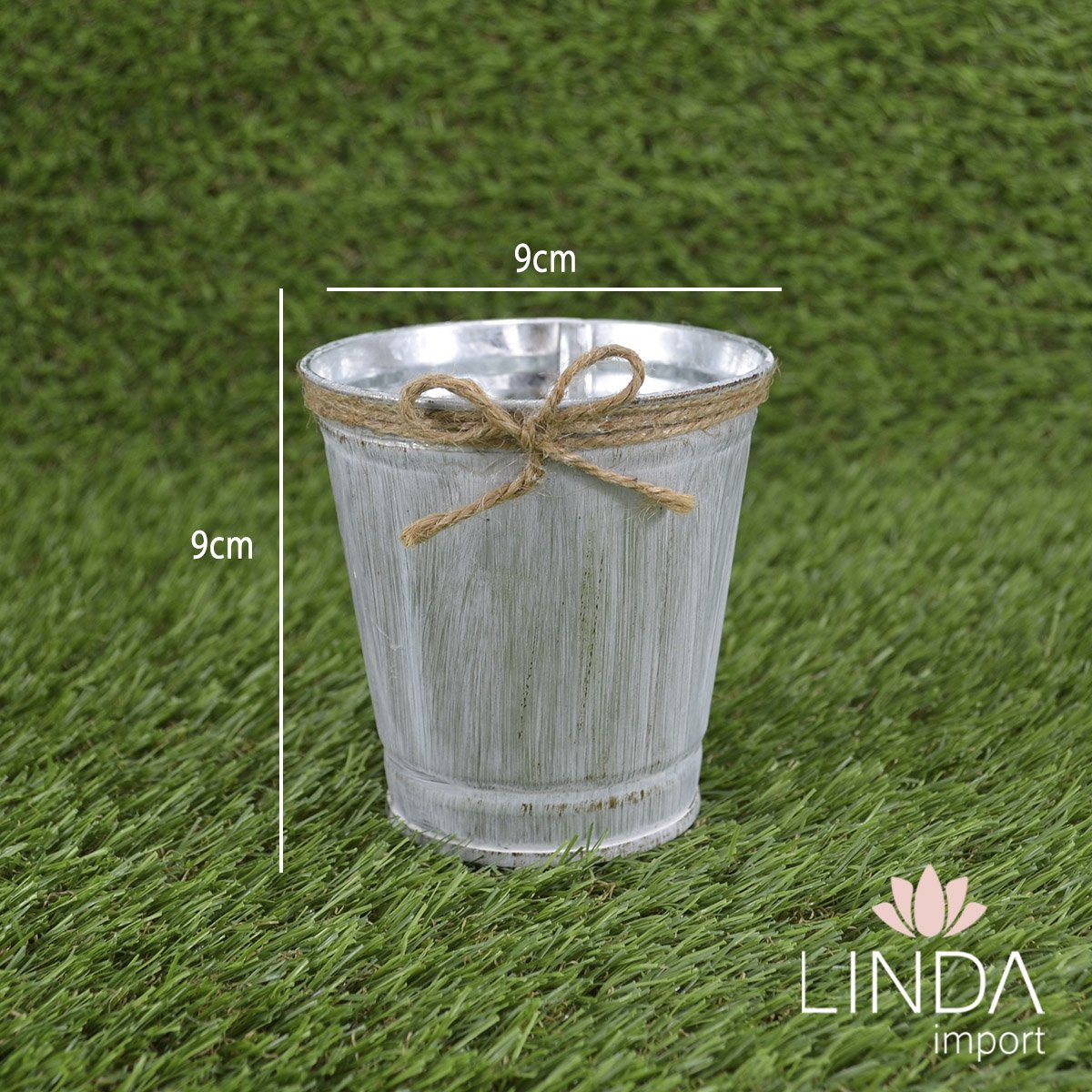 Vaso de Lata 9X9CM QC16