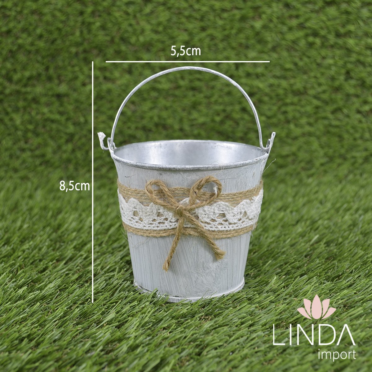Vaso de Lata 5,5X8,5CM QC19