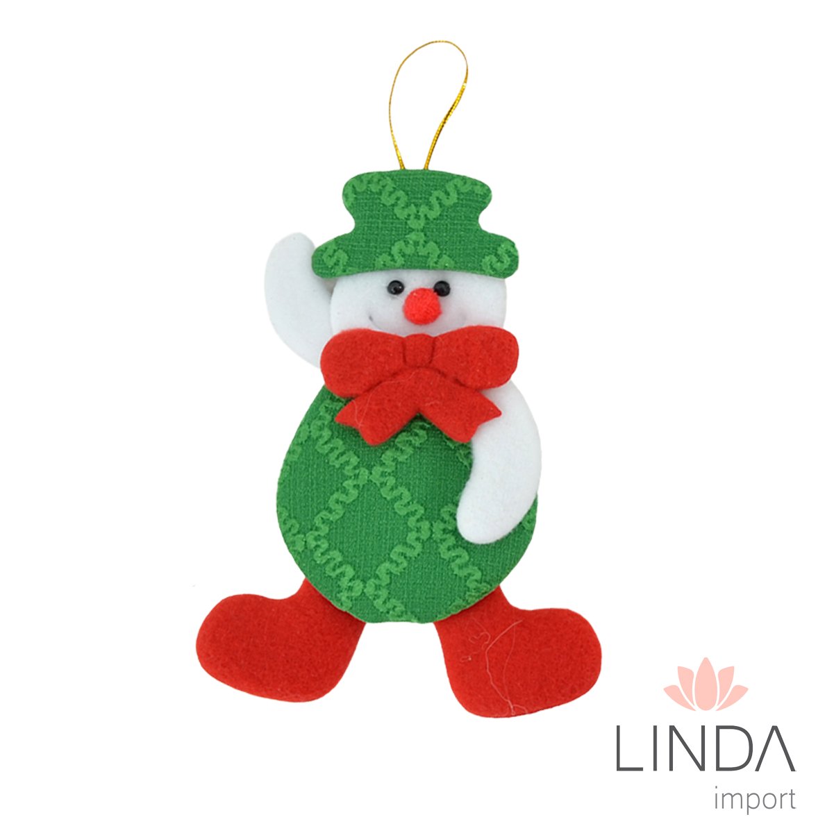 Enfeite de Natal Noel & Cia 16CM QL10
