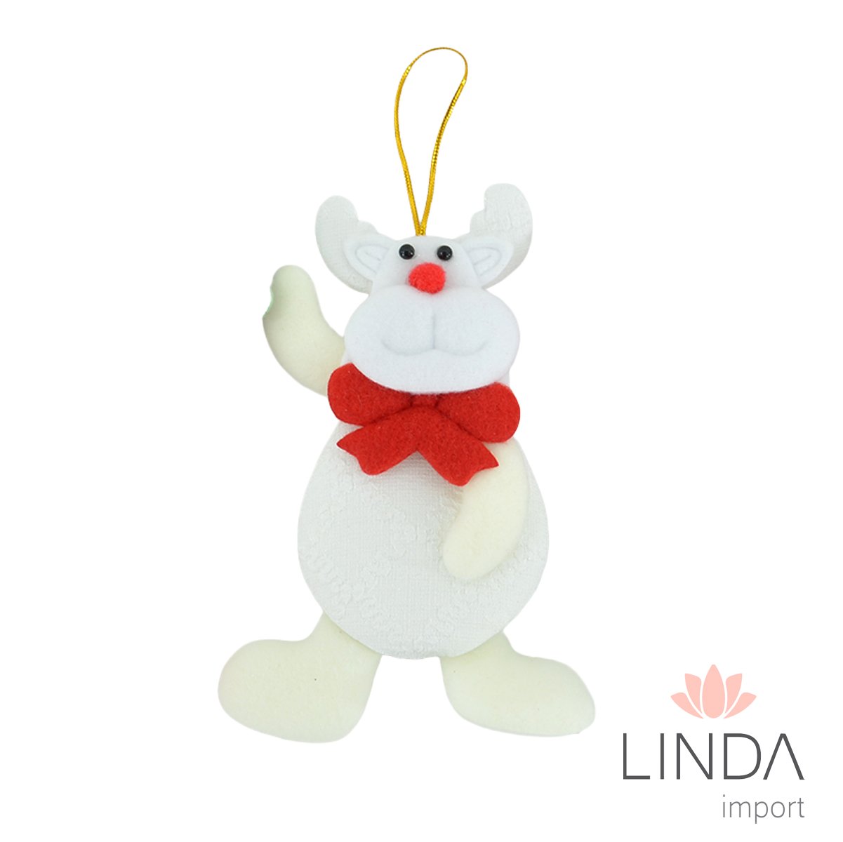 Enfeite de Natal Noel & Cia 16CM QL10