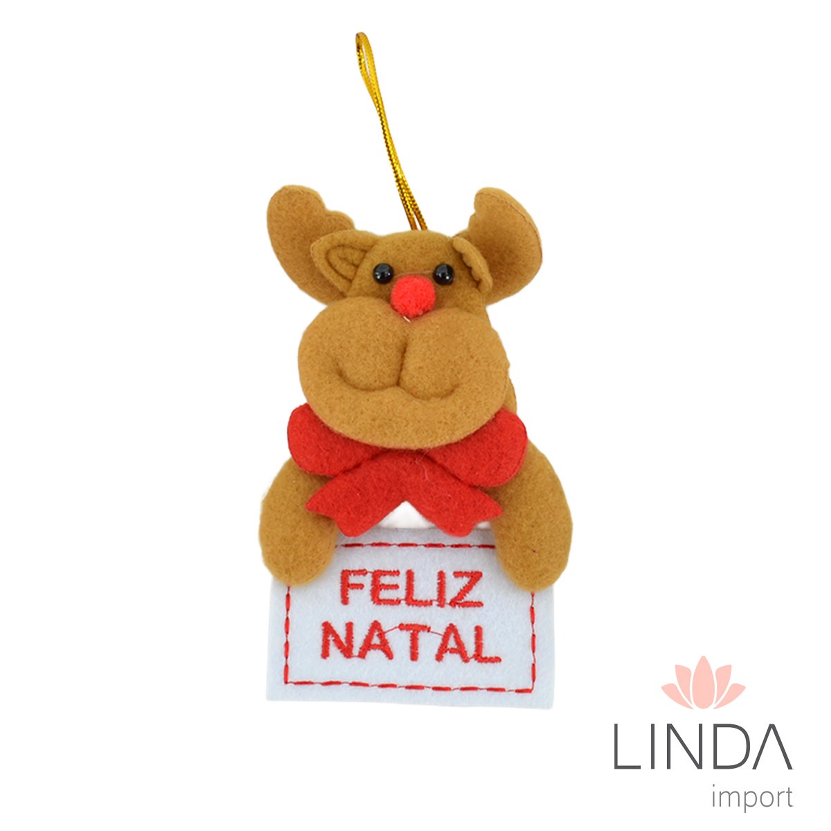 Enfeite de Natal Noel & Cia 13CM QL12