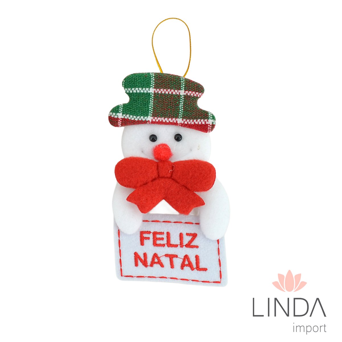 Enfeite de Natal Noel & Cia 13CM QL12