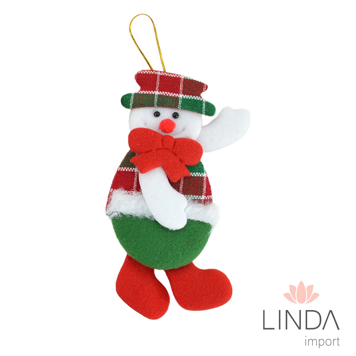 Enfeite de Natal Noel & Cia 19CM QL14