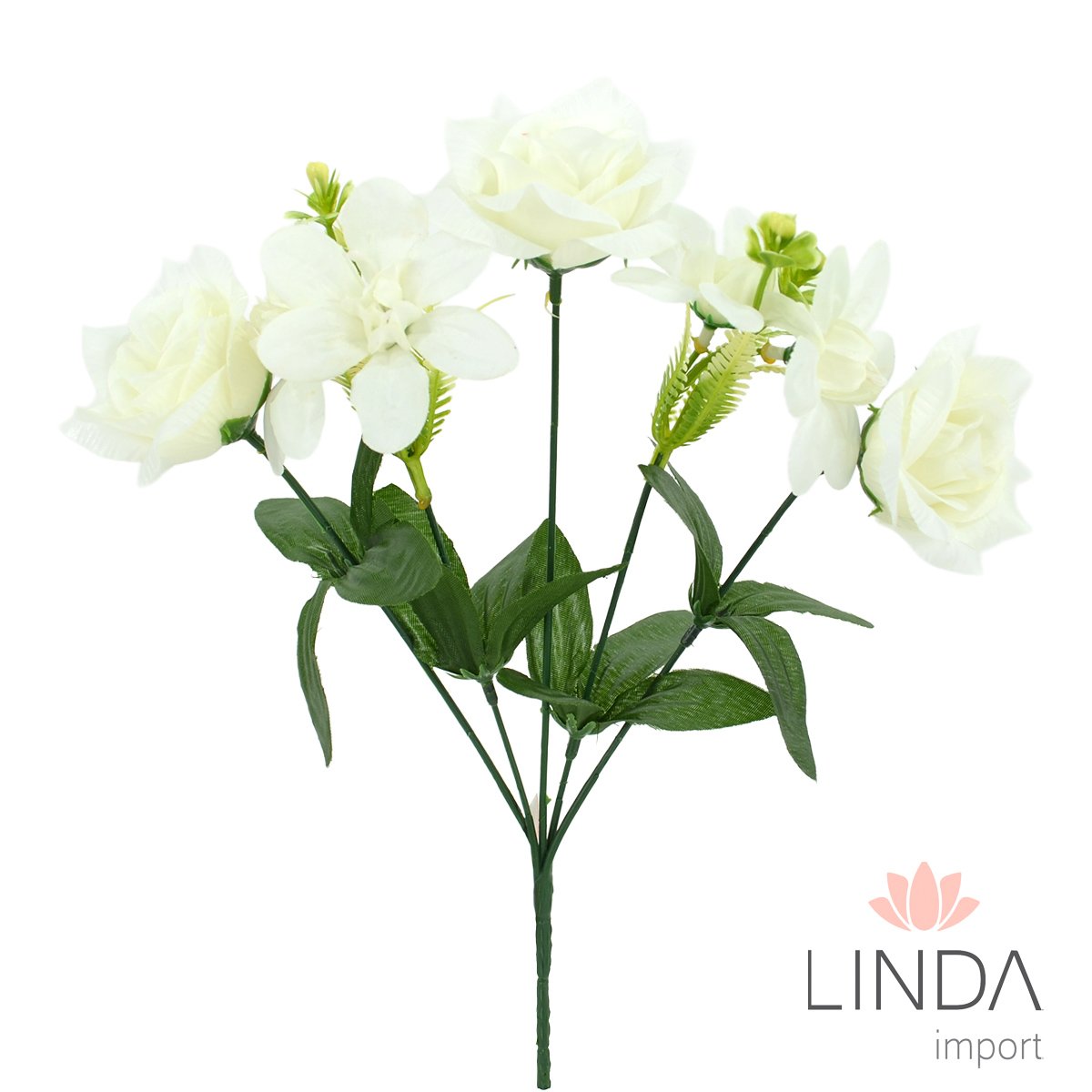 Mini Buquê de Flor C/5 Galhos 31CM RB04