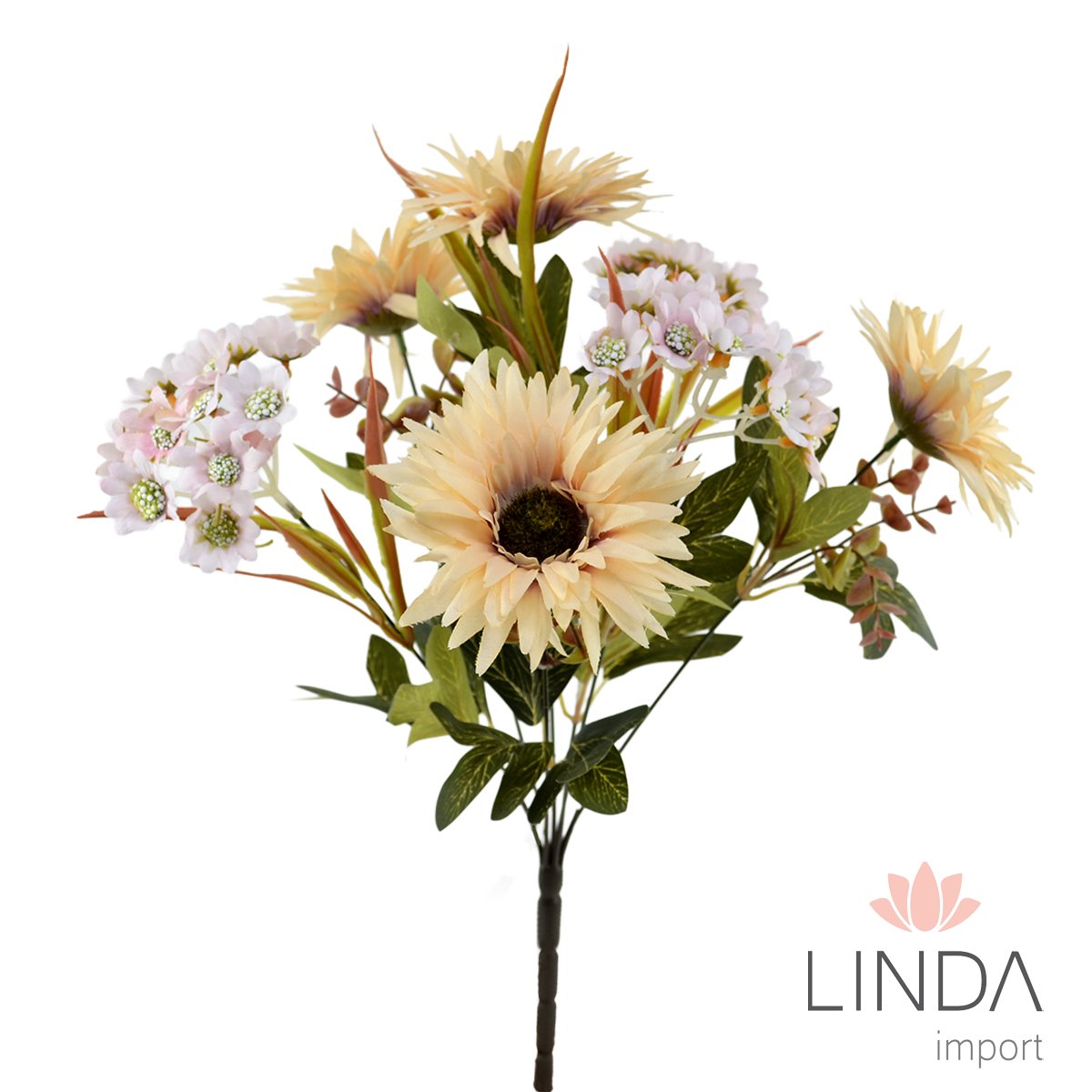 Buquê de Flor Misto C/7 Galhos 45CM RB05