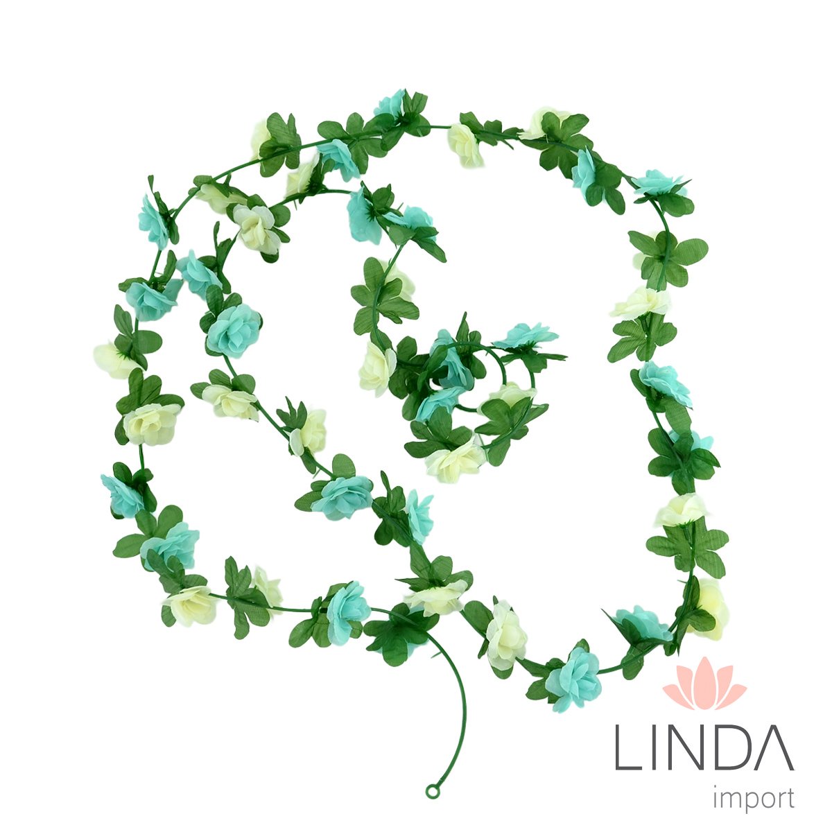 Pendente de Rosas 230CM Mix de Cores RG01