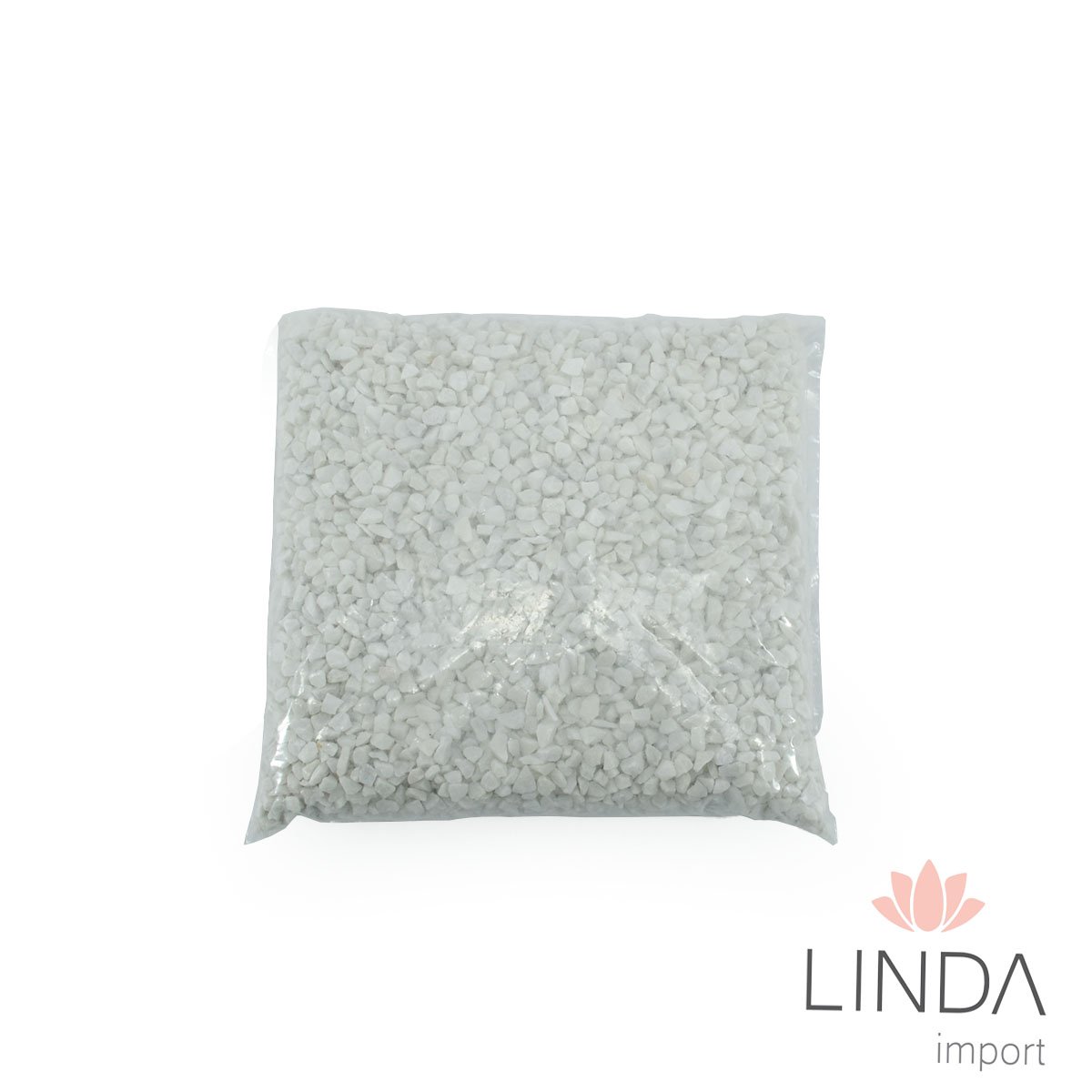 Pedra Tamanho 0 1KG Branca SPN09